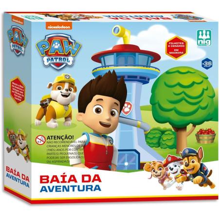 Jogo de Tabuleiro Patrulha Canina - Baia Aventura, NIG BRINQUEDOS