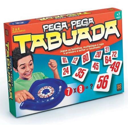 Imagem de Jogo de Tabuleiro Pega Pega Tabuada GROW 1467