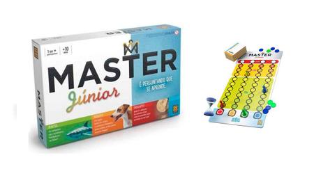 Grow Jogo De Tabuleiro Perguntas E Respostas Master Junior Original  Brinquedo Infantil - Jogos - Magazine Luiza