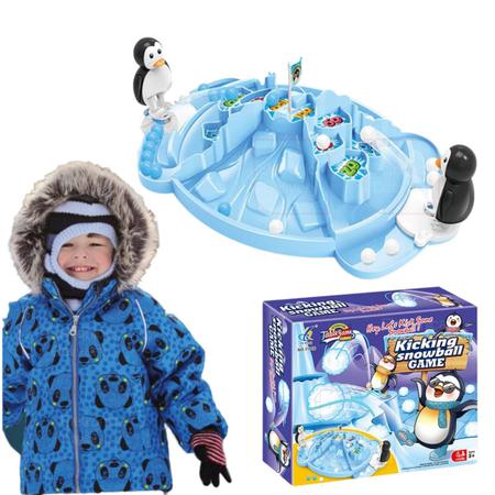 Brinquedo Jogo Pinguim Neve No Alvo Multikids - Br1477