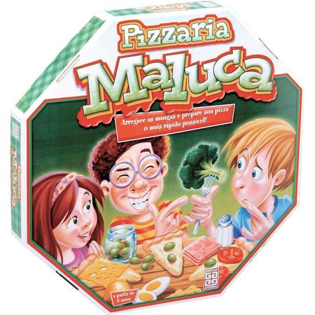 Jogo Tabuleiro Pizzaria Maluca - Tatu Bolinha Brinquedos