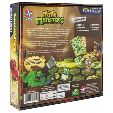 Jogo De Cartas Monta Monstros - Estrela - Jogos - Magazine Luiza