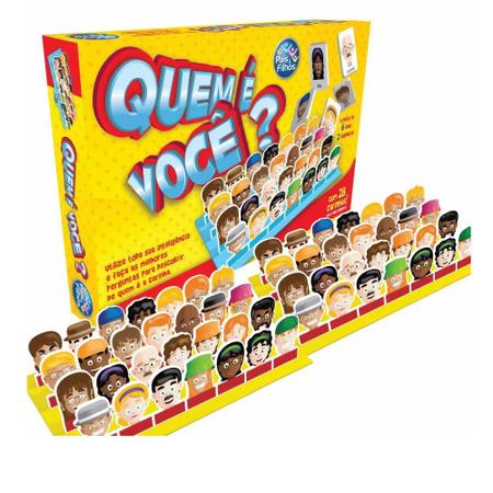 Jogo quem é você? pais e filhos em oferta na Casa da Educação