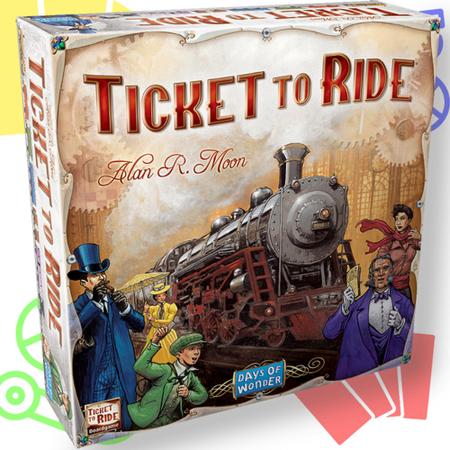 Ticket to Ride Trem Fantasma Jogo de Tabuleiro Galapagos TTR020 - Galápagos  Jogos - Outros Jogos - Magazine Luiza