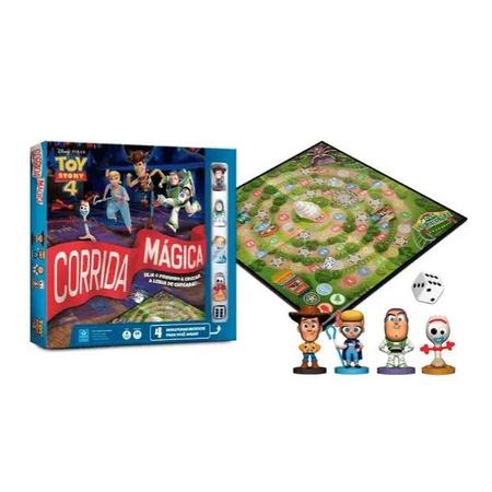 Jogo - CORRIDA MAGICA COPAG - TOY STORY - Tio Gêra