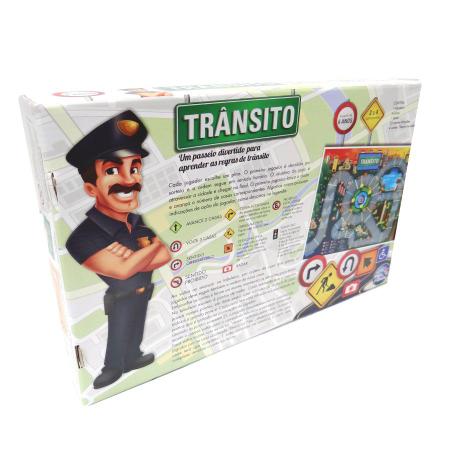 Jogo de Tabuleiro Trânsito - Pais e Filhos - Kits e Gifts