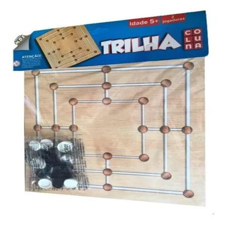 Jogo Tabuleiro Super Ludo Trilha Jogos de Tabuleiro Jogo Clássico Cartas  Original Pais & Filhos 7 + Anos com inmetro