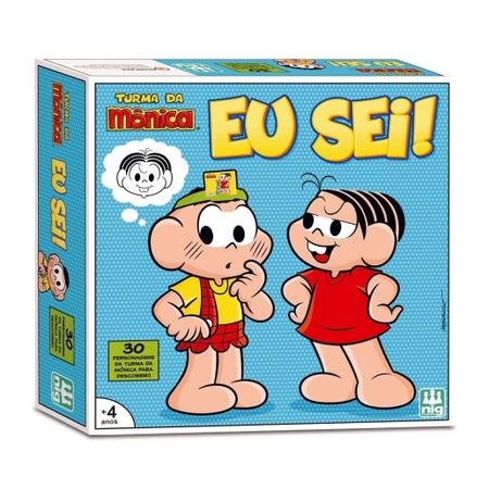 Jogo de Tabuleiro Turma da Monica