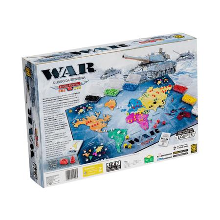 Jogo de Tabuleiro – War 50 Anos – Grow – 3000 – Mister e Toys