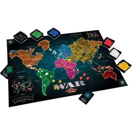 JOGO TABULEIRO MESA WAR EDICAO ESPECIAL GROW ORIGINAL NOVO - Lepetiti  Brinquedos