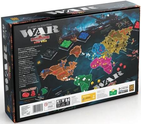 Jogo De Tabuleiro War Edição 2 Original - Grow - Fabrica da Alegria