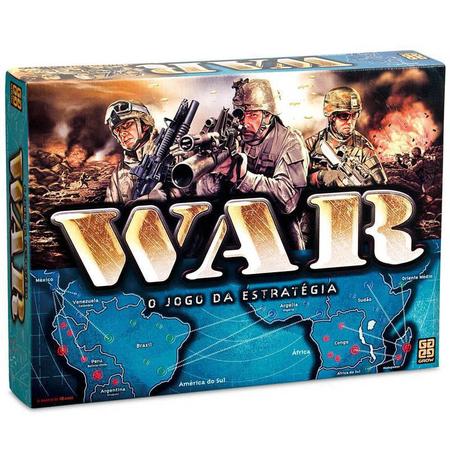 Jogo Tabuleiro Estratégia War 50 Anos Edição Limitada Grow - Brinquedos de  Estratégia - Magazine Luiza