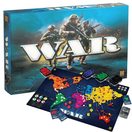 Jogo de Tabuleiro War o Jogo da Estrategia - Hobbies e coleções - Doutor  Laureano, Duque de Caxias 1259445830