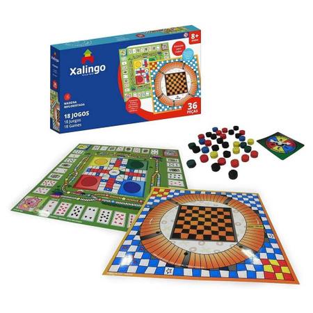 Jogo de Ludo Tabuleiro - Loja de Brinquedos - Pulo do Gato em até 12x