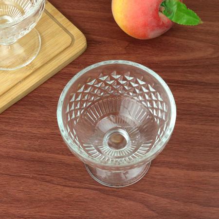 Imagem de Jogo de taças para sobremesa de vidro 6 peças 250ml