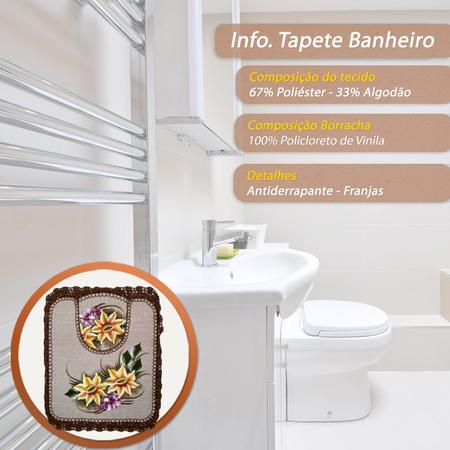 Jogo de banheiro pintura em tecido  Pintura em tapete, Banheiros pintados,  Conjunto de banheiro