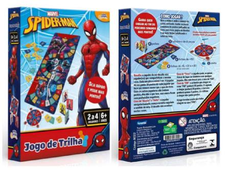 Jogo Infantil Trilha Do Homem Aranha - Toyster 8022 em Promoção na  Americanas