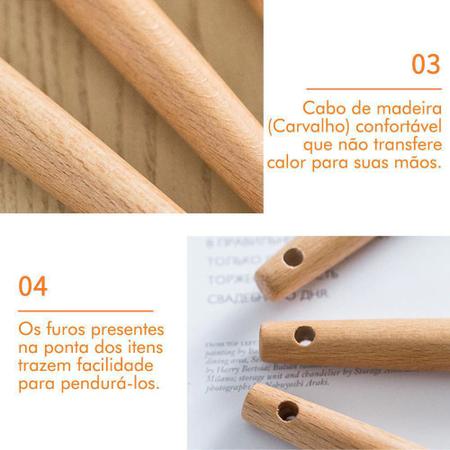 Jogo Utensílios Cozinha 5 peças, Espremedor, Funil, Peneira, Lava-Arroz e  Lava-Tudo - Plasútil - Conjunto de Utensílios - Magazine Luiza