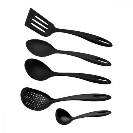 Jogo de utensílios em nylon 5 peças - ability - Tramontina Imagem de Jogo de utensílios em nylon 5 peças - ability - Tramontina
