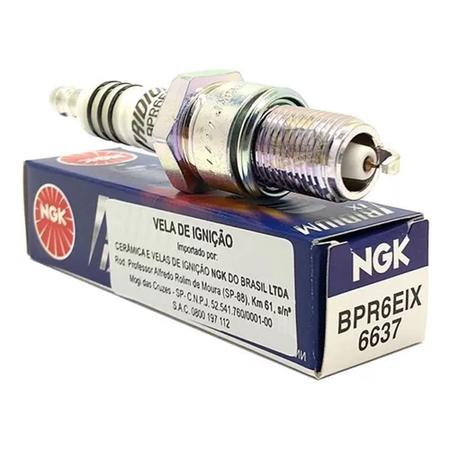 Imagem de Jogo De Vela Ngk Iridium Palio R 1.8 8v Flex / Gnv Bpr6eix