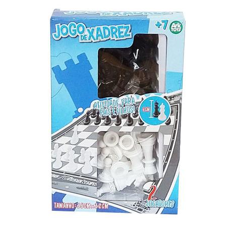 Jogo Xadrez Gambito Tabuleiro Estratégico Infantil - Artetoys - Brinquedos  de Estratégia - Magazine Luiza