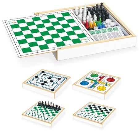 Jogo Ludo tabuleiro MDF 30x30 cm - Pais e Filhos - Jogos de Tabuleiro -  Magazine Luiza