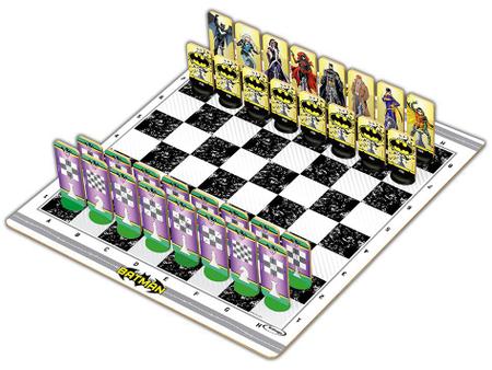 Set de xadrez luminoso do Batman!!