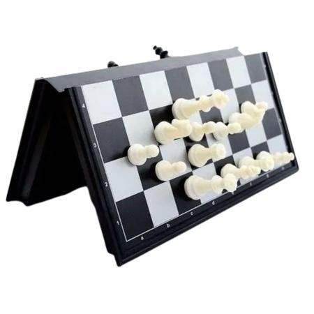 Jogo tabuleiro de xadrez magnetico 33x33cm dobrável - Chess - Jogo de  Dominó, Dama e Xadrez - Magazine Luiza