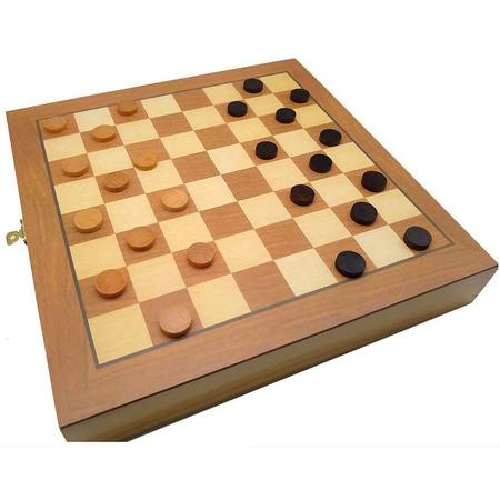 Jogo De Xadrez E Dama Em Madeira Tabuleiro oficial - Hoyle Gaimes Imagem de Jogo De Xadrez E Dama Em Madeira Tabuleiro oficial