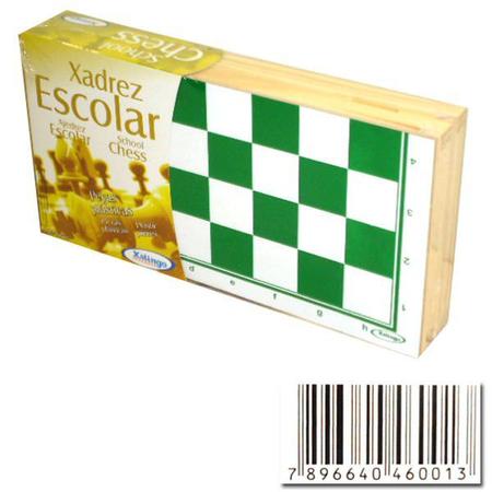 Jogo de Xadrez Escolar - Xalingo