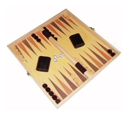Jogo xadrez e dama pecas e tabuleiro em madeira 40 x 40cm coday