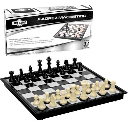 Jogo de xadrez magnetico: Com o melhor preço