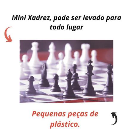 Jogo De Xadrez Peças Grandes Nig - Jogo de Dominó, Dama e Xadrez - Magazine  Luiza