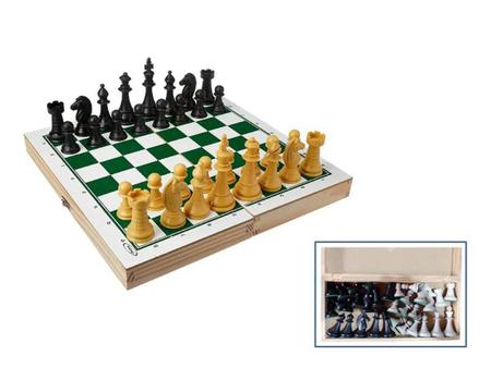 Tabuleiro de Xadrez Dobrável Estojo Luxo: Escolha com ou sem peças - A  lojinha de xadrez que virou mania nacional!