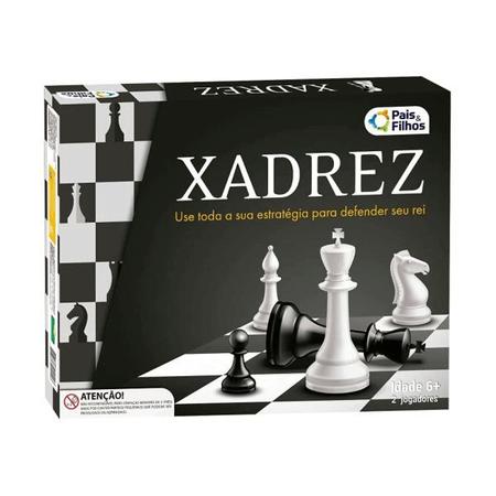 Jogo de Xadrez 1 Tabuleiro e 32 Peças para até 2 Jogadores - Novo Seculo -  Jogo de Dominó, Dama e Xadrez - Magazine Luiza