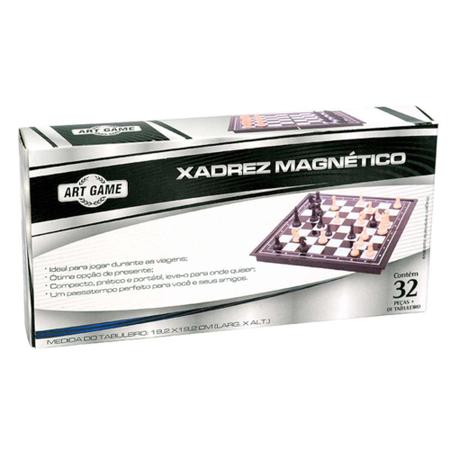 Jogo Xadrez Magnetico Imantado