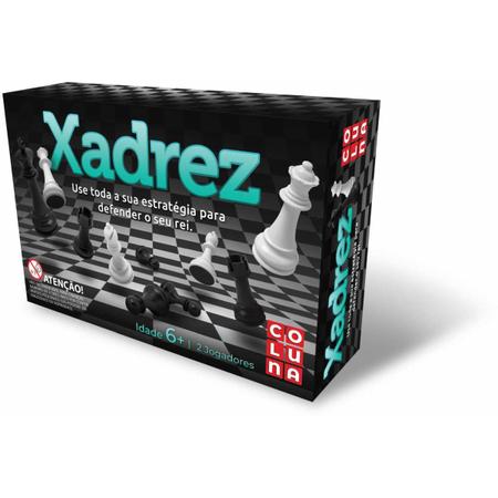 Jogo de Xadrez 33 Pecas em Madeira - AQUARELA BRINQUEDOS - Jogo de Dominó,  Dama e Xadrez - Magazine Luiza