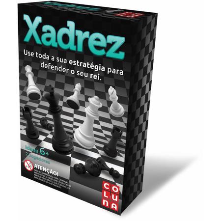 Jogo de Xadrez Oficial Completo Tabuleiro Peças Relógio - Esportes Express  - Jogo de Dominó, Dama e Xadrez - Magazine Luiza