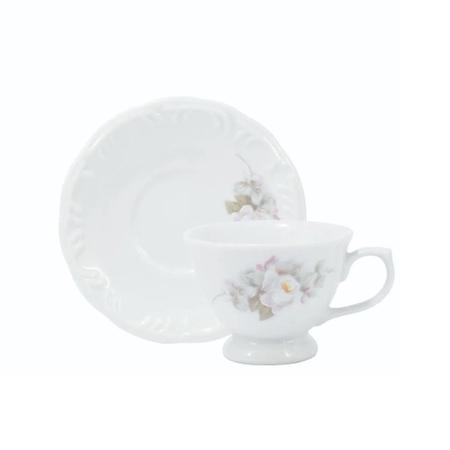 Jogo 6 Xicaras Café Chá Porcelana 120ml Decoradas Frases - AJ - Xícaras de  Café - Magazine Luiza