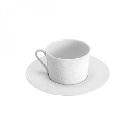 Imagem de Jogo de Xícaras de Chá com Pires Porcelana 12 Peças 220ml Martello Rojemac Branco