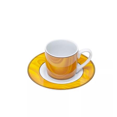 Imagem de jogo de Xícaras para Café Silva Porcelana com 6un de 90ml