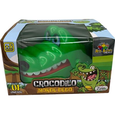 Imagem de Jogo Dente Crocodilo Morde Dedo Jacaré Dentista Brinquedo Mesa Infantil Pegadinha Presente Criança