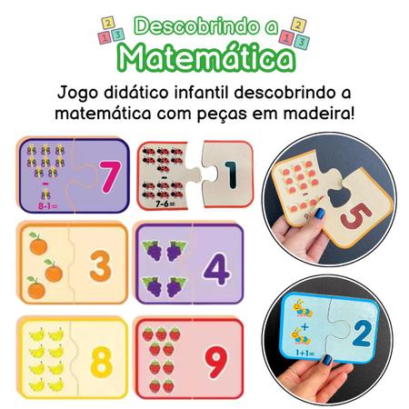 Jogo Descobrindo a Matemática NIG - Outros Jogos - Magazine Luiza