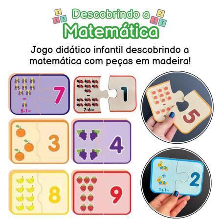 Jogo Matemática Facil - Positiva Legal Brinquedos - Outros Jogos - Magazine  Luiza