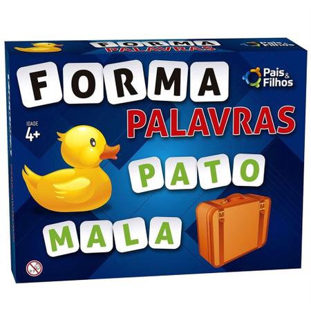 JOGO FORMA PALAVRAS - PAIS & FILHOS - 3003