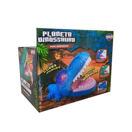 Jogo Mordida Dino com Luz e Som Verde - Bumerang Brinquedos