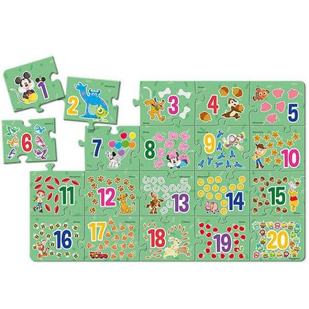 Jogo Matemático Brinquedo infantil Tabuleiro 1 até o 20 - Decoraset.com