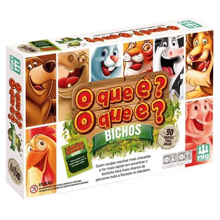 Jogo Divertido Para Crianças O Que É O Que É O Que É Bichos