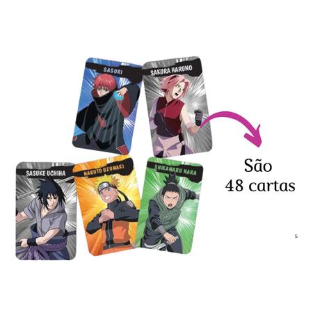 Jogo Rank Cards Naruto Shippuden - Elka - Jogos de Cartas - Magazine Luiza