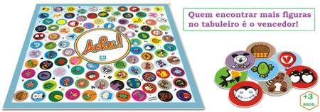 Jogo Divertido P/ Crianças Achei 100 Figuras - Nig - NIG